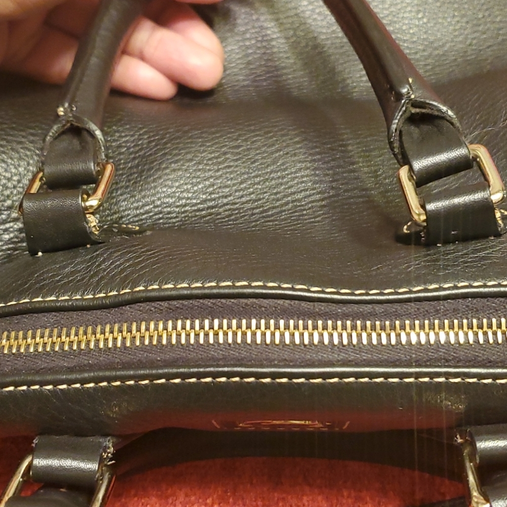 Dooney &Bourke|| Black leather bag - Picture 5 of 12